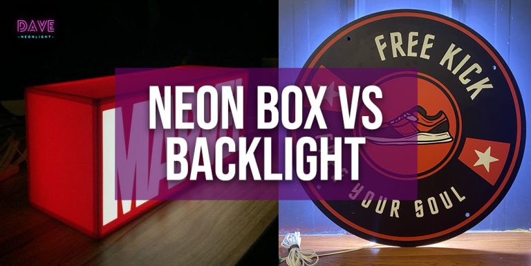 Perbedaan Neon Box Akrilik dan Backlite, Sama Tapi Beda!