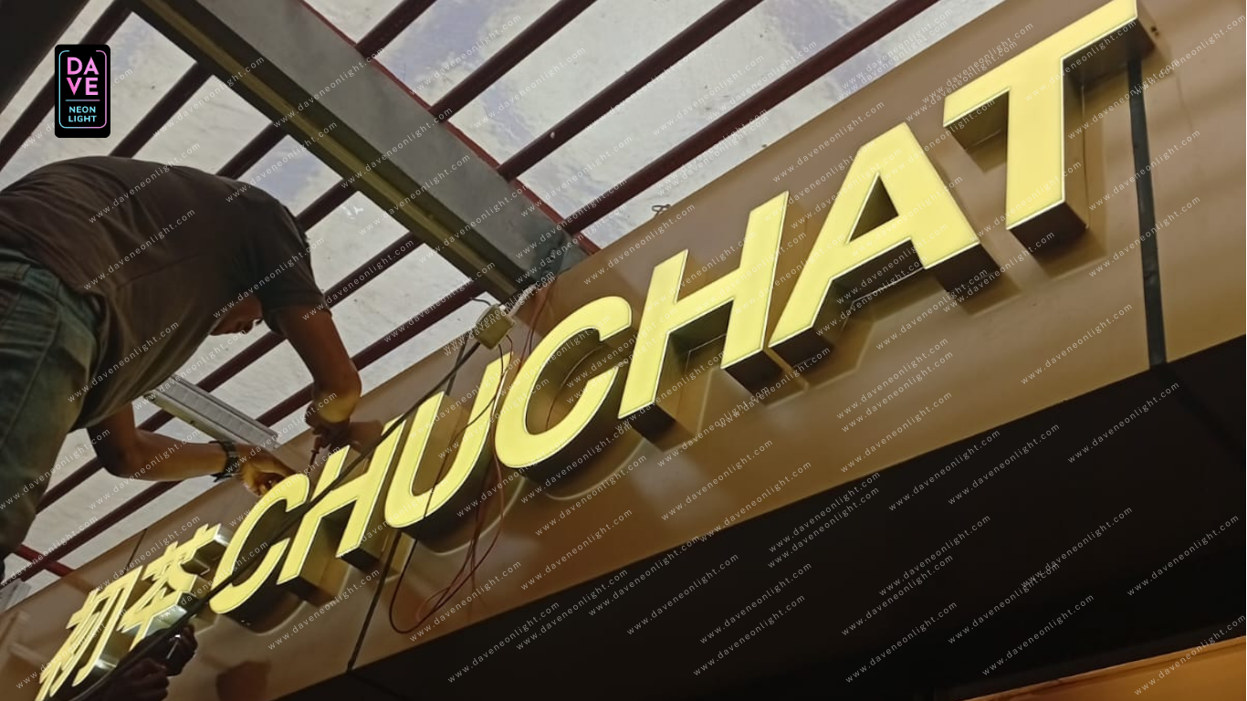 Custom Neon Box Huruf Timbul Gading Serpong Tangerang 18 Jenis Signage